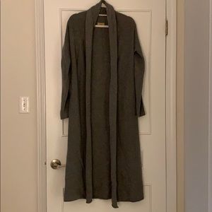 Long cardigan sweater